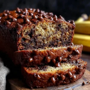 Super Moist Chocolate Chip Banana Bread Recipe (Quick & Easy!)