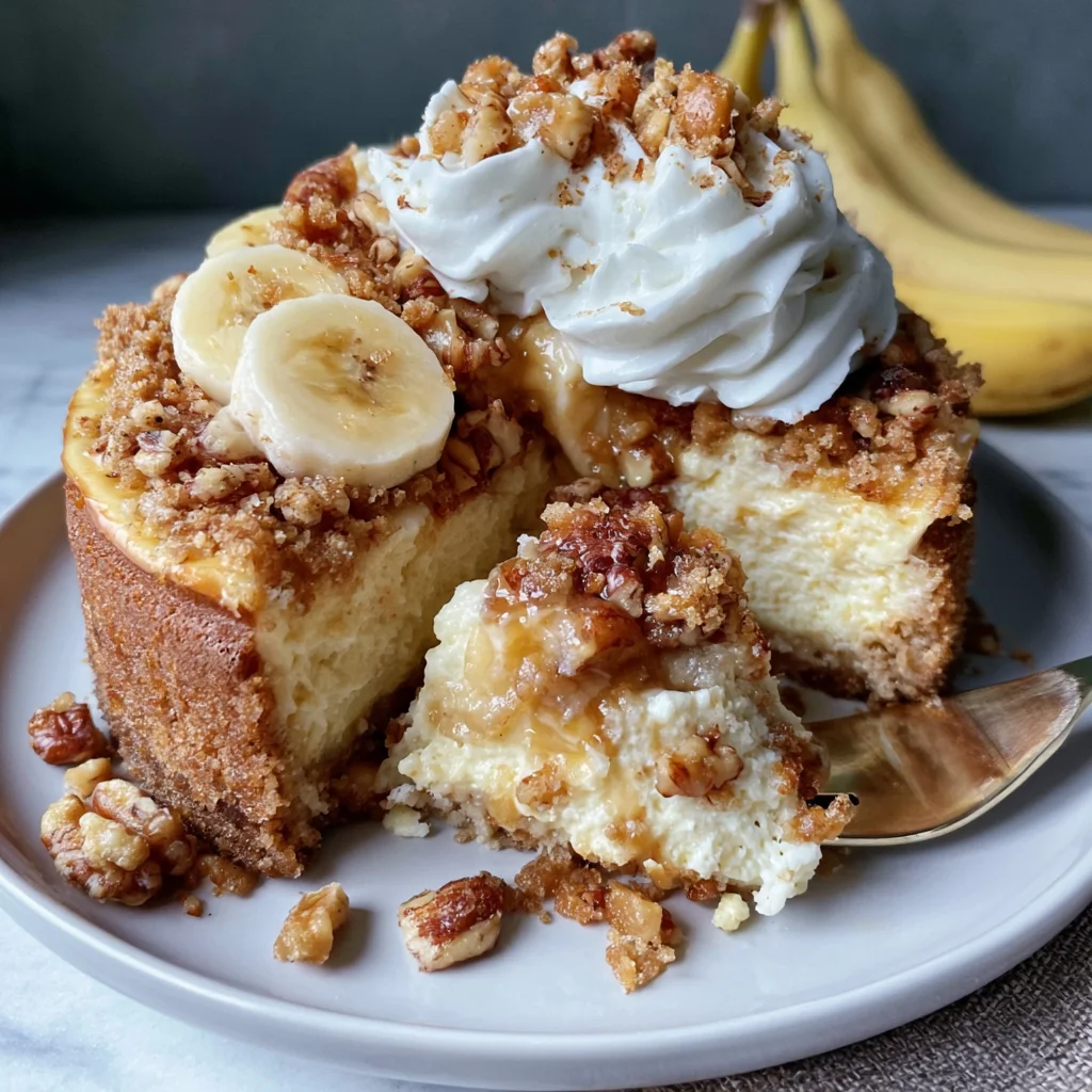 Creamy Father's Day Banana Pudding Cheesecake Recipe (Easy and Delicious!)