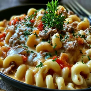Creamy Rotel Pasta with Ground Beef Recipe (Ready in 30 Minutes!)