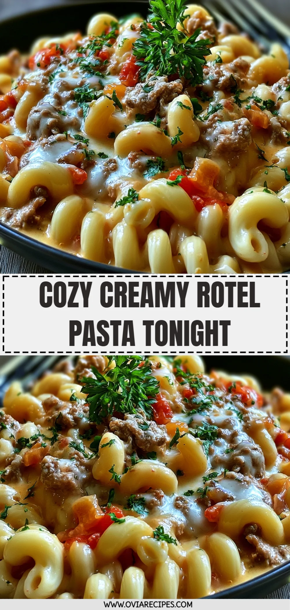Cozy Creamy Rotel Pasta Tonight