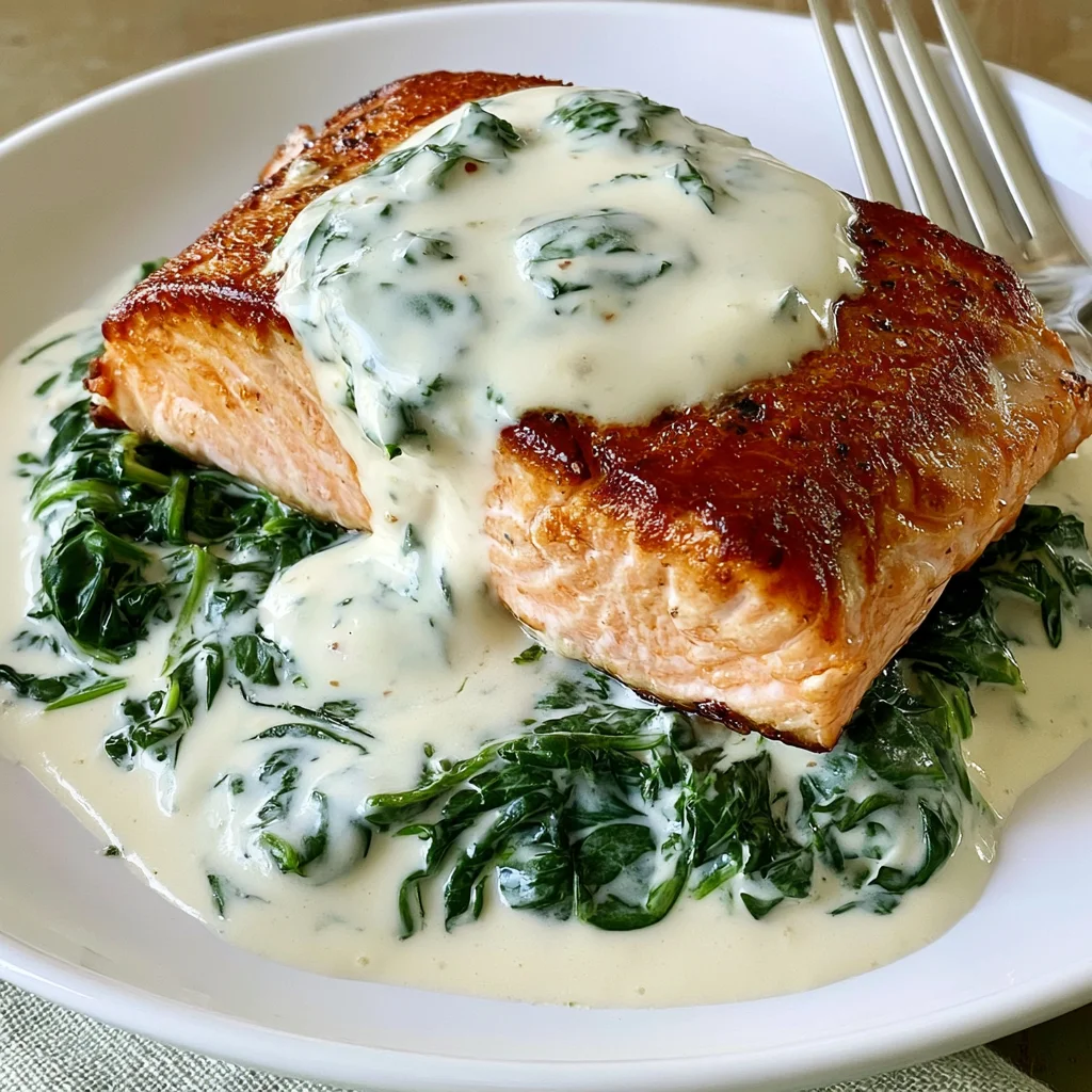 Creamy Salmon Florentine Recipe (Ready in 30 Minutes!)