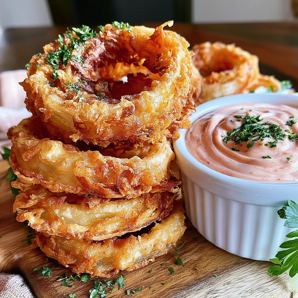 Crispy Beer-Battered Onion Rings Recipe (Perfect for Father’s Day!)