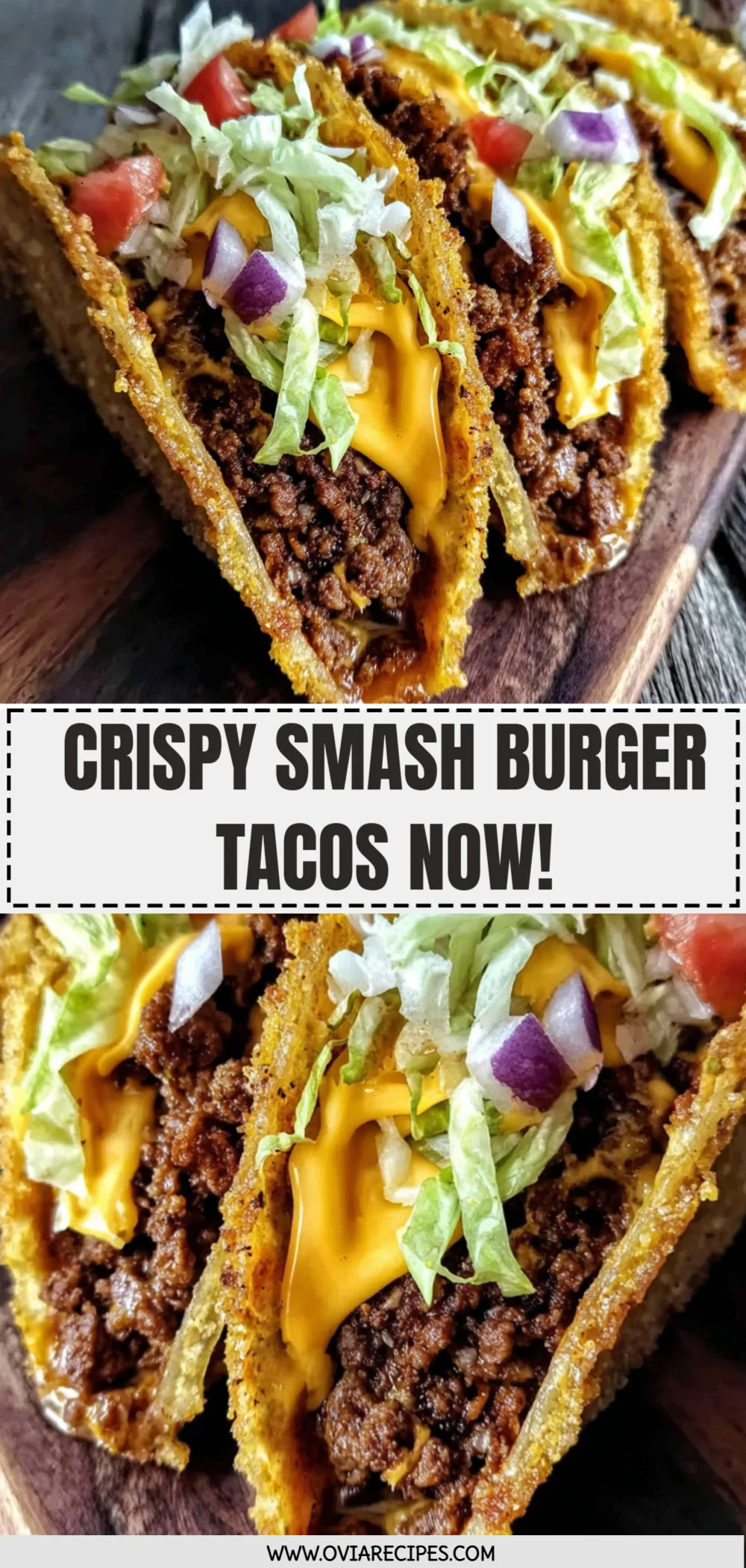 Crispy Smash Burger Tacos Now!