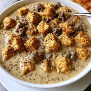 Delicious Vegan Tofu Sausage Gravy Recipe (Quick & Easy!)