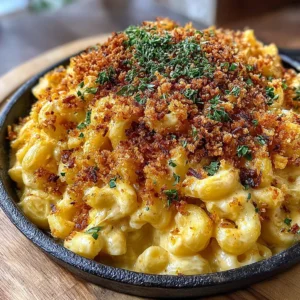 Easy Smoked Mac and Cheese Recipe with Crispy Topping!
