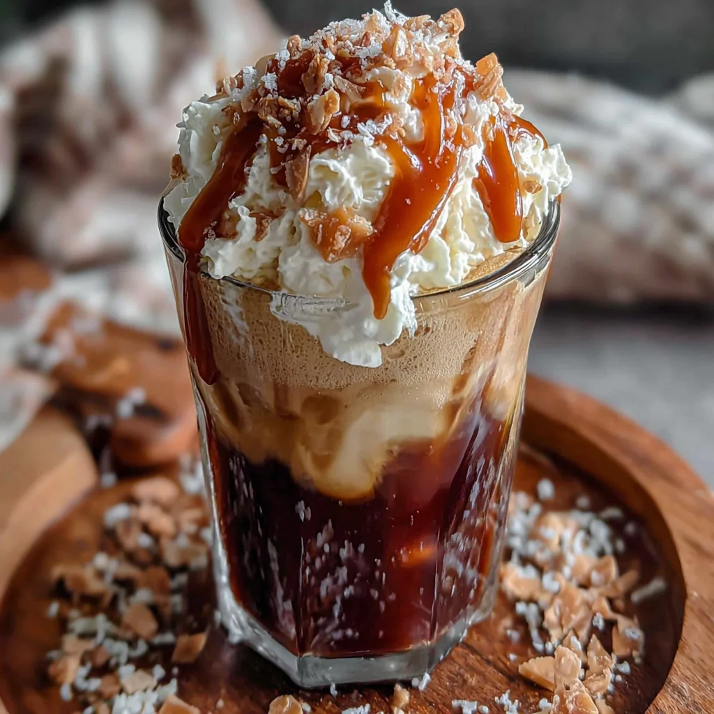 Father's Day Cold Brew Float Recipe with Salted Caramel (Easy & Refreshing!)