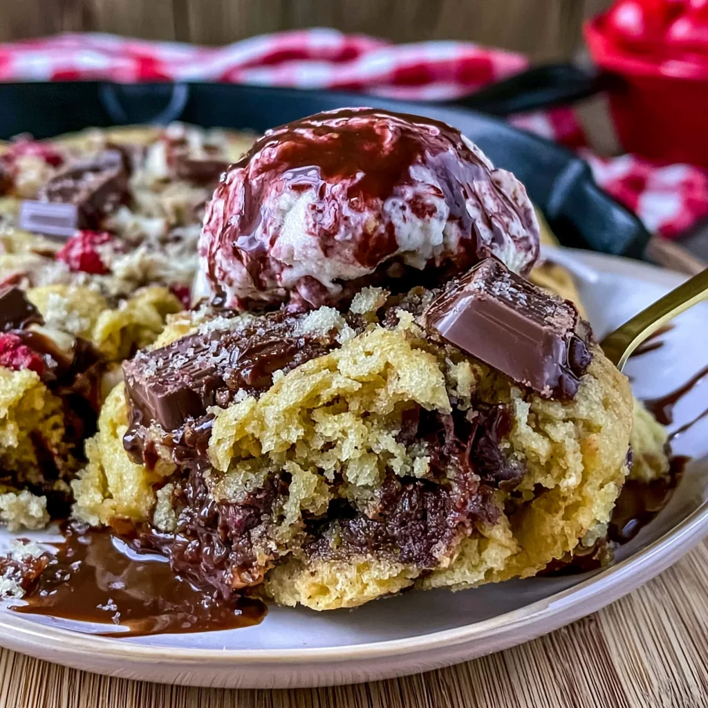 Fathers Day Giant Skillet Cookie Recipe (Quick & Easy!)
