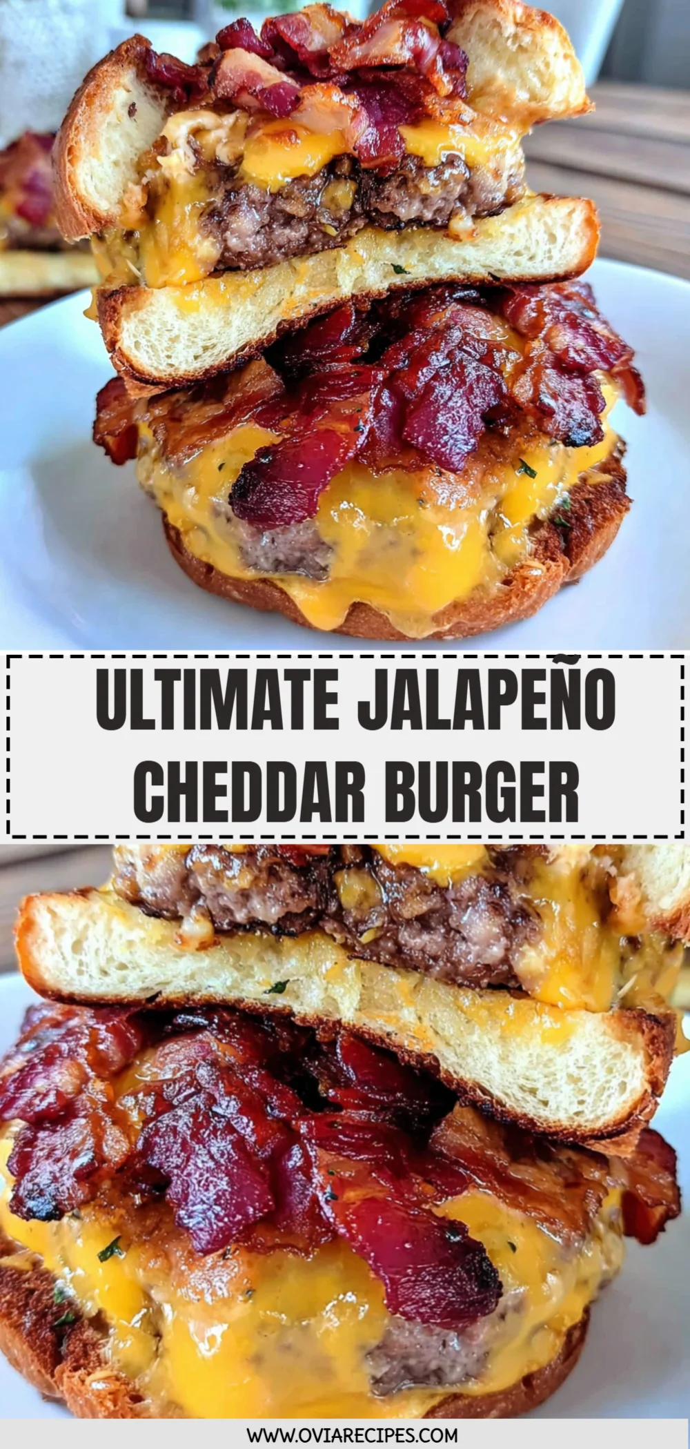 Ultimate Jalapeño Cheddar Burger