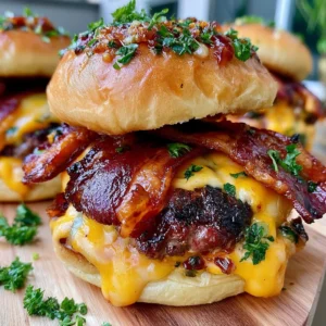 Grilled Jalapeño Cheddar Stuffed Burgers with Bacon Weave Recipe