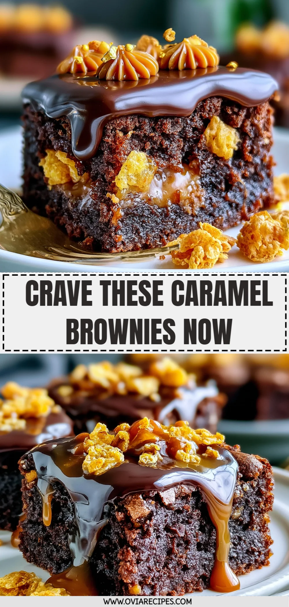 Crave These Caramel Brownies Now