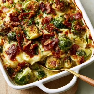 Irresistibly Creamy Brussels Sprout Casserole Recipe (Quick & Easy!)