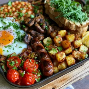 Quick Father’s Day Sheet Pan Full English Breakfast Recipe (Easy & Delicious!)