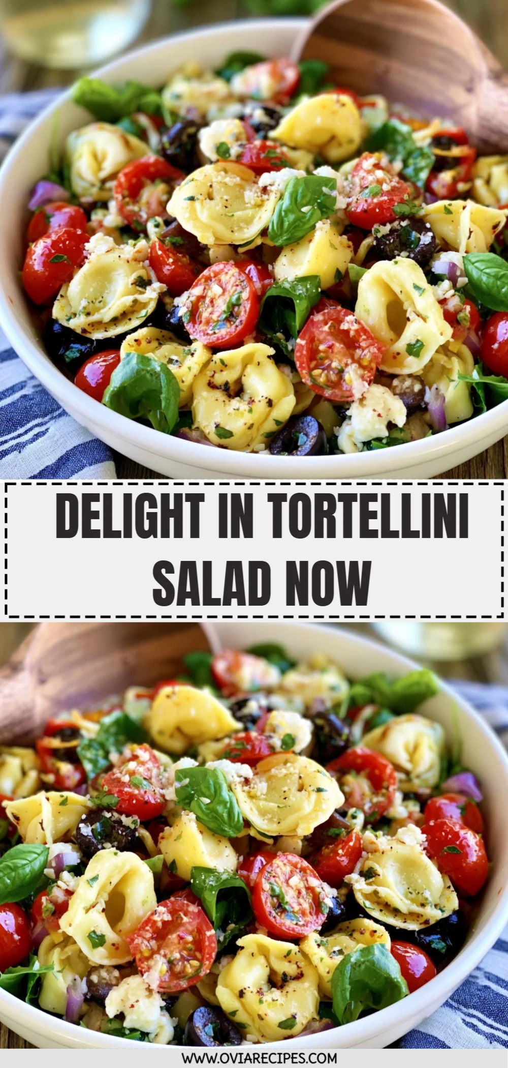 Delight in Tortellini Salad Now
