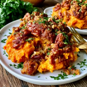 Savory Sweet Potato Casserole Recipe (Perfect for Thanksgiving!)