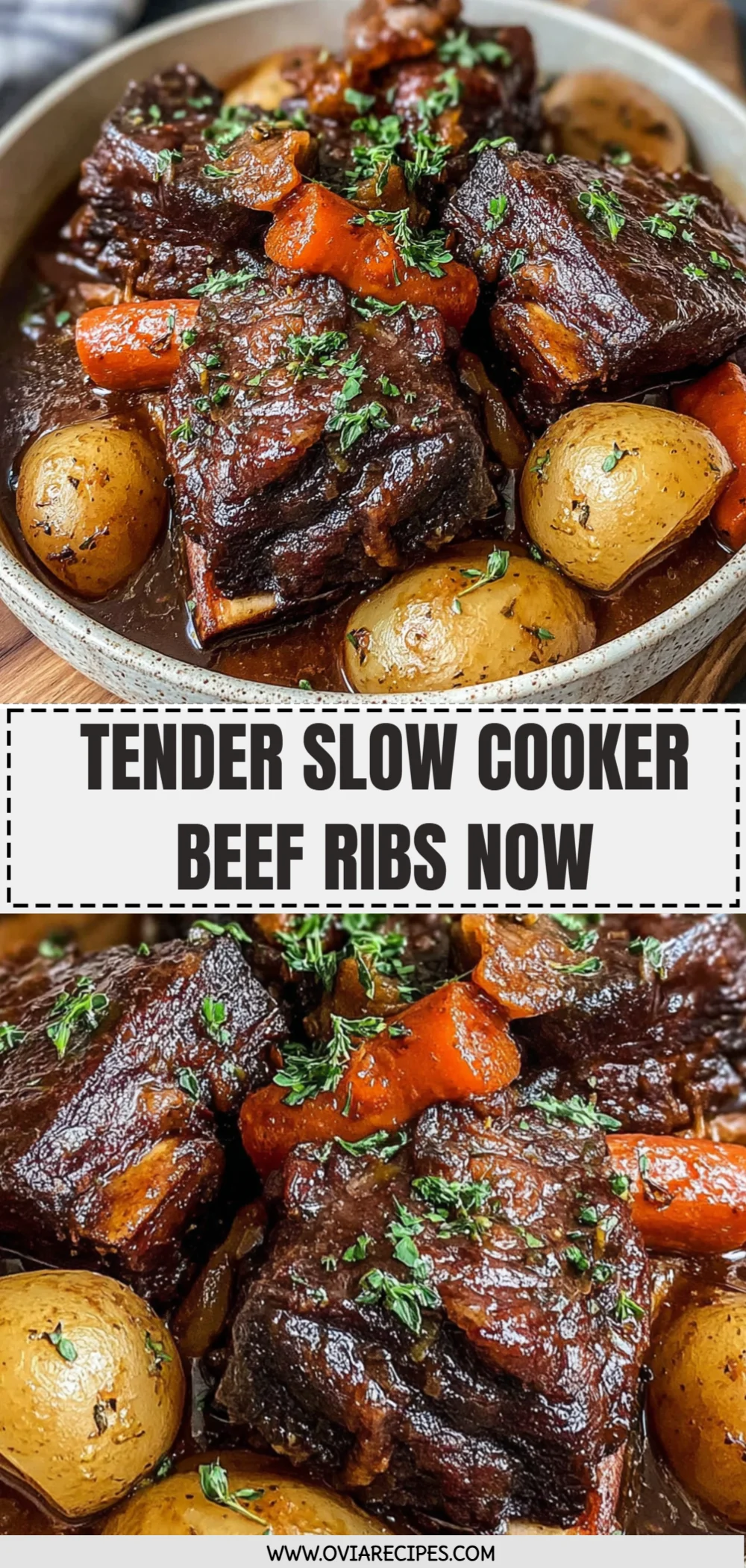 Tender Slow Cooker Beef Ribs Now