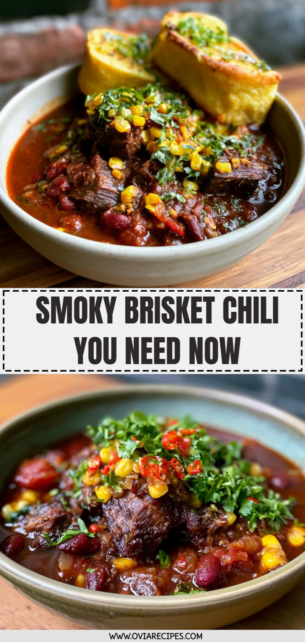 Smoky Brisket Chili You Need Now