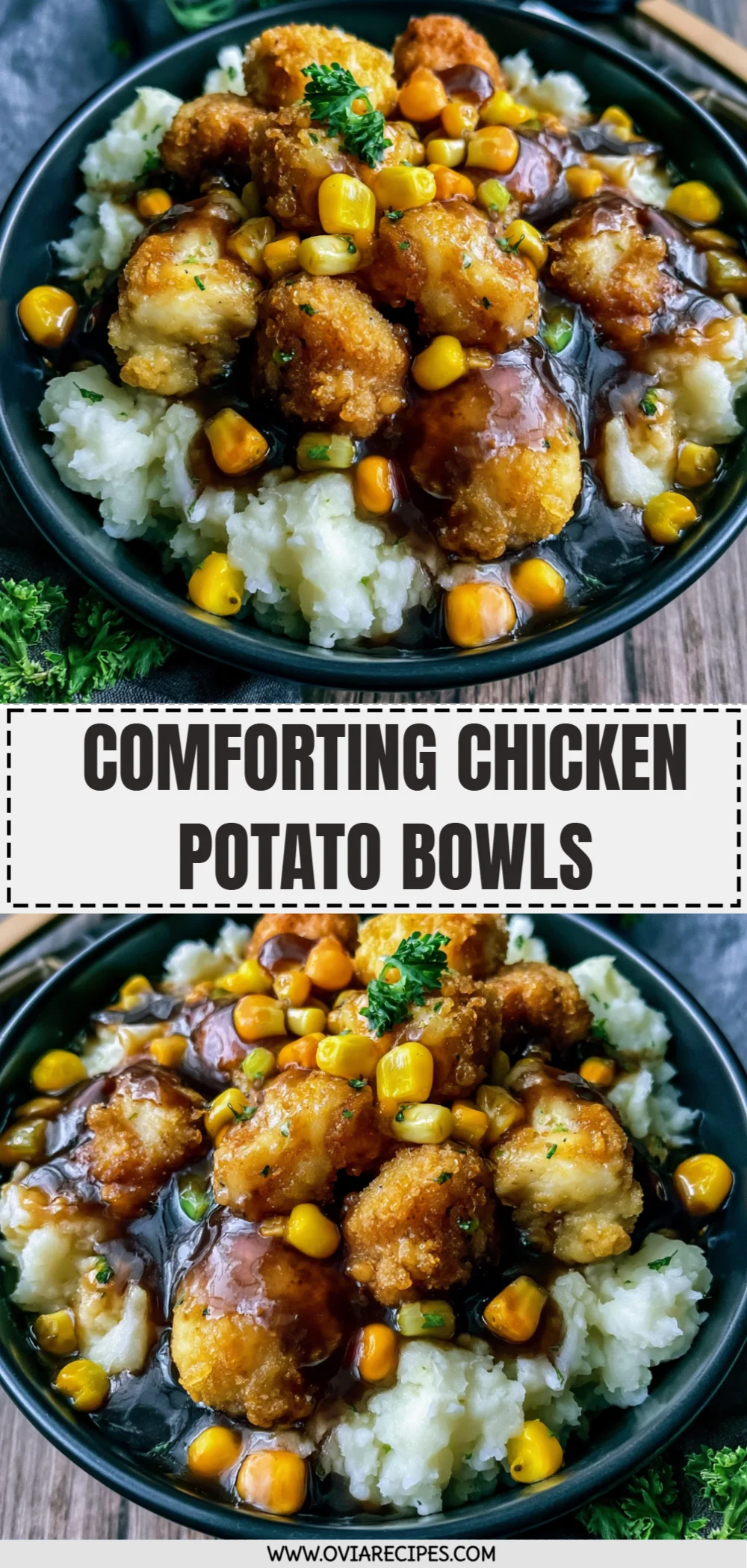 Comforting Chicken Potato Bowls