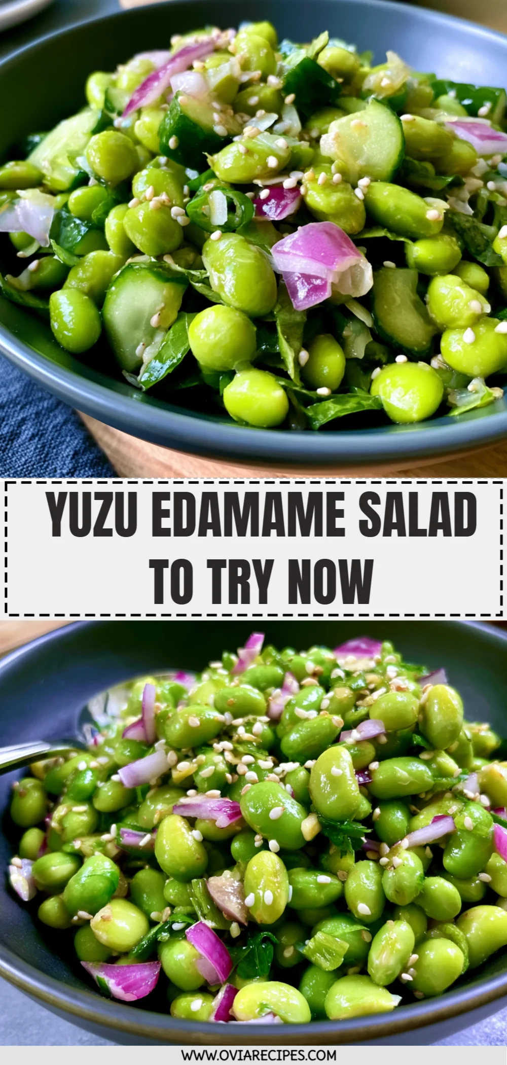 Yuzu Edamame Salad to Try Now