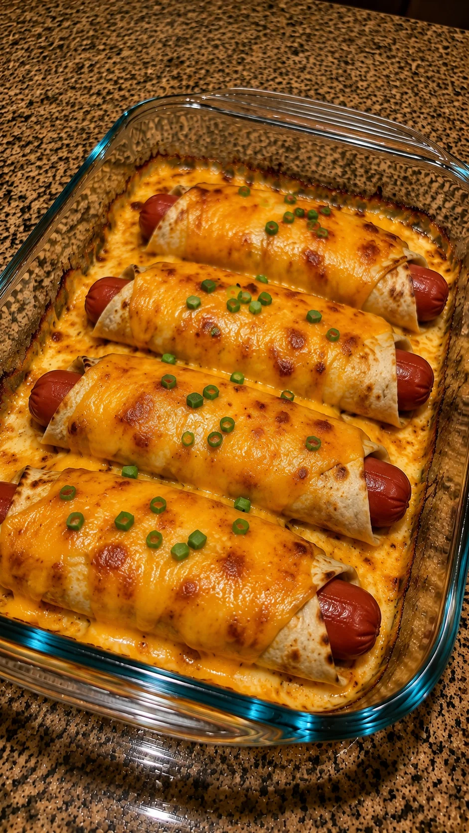 Hot Dog Cheddar Wrap Melts