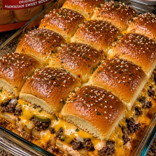 King’s Hawaiian Cheeseburger Sliders