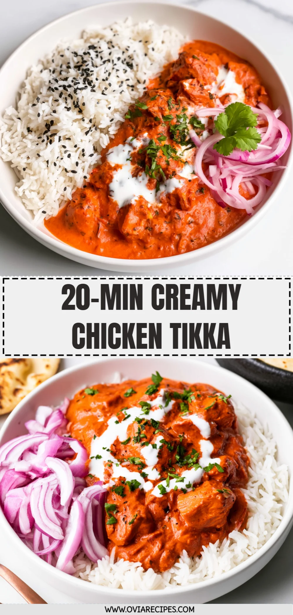 20-Min Creamy Chicken Tikka