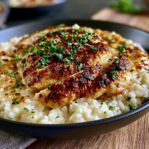 Creamy Garlic Chicken Rice Bowls Recipe (Quick & Easy!)