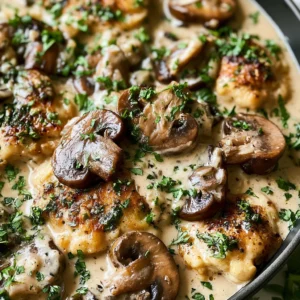 Creamy Mushroom Chicken Recipe (Quick & Easy!)