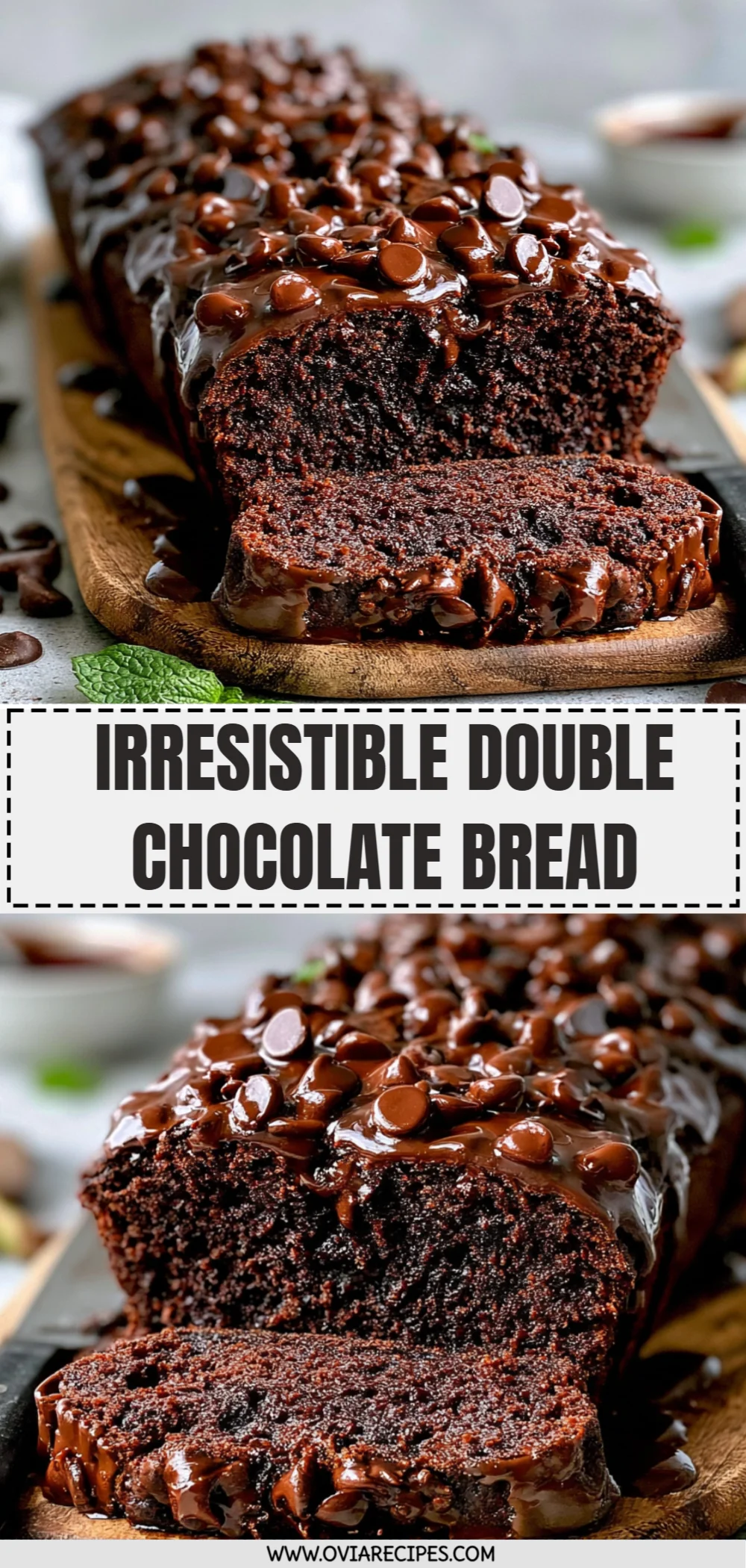 Irresistible Double Chocolate Bread