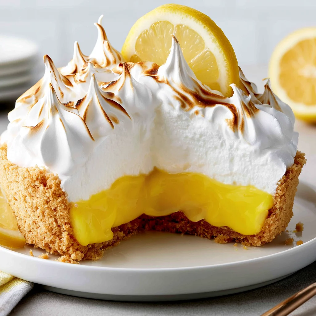 Easy No Bake Lemon Meringue Pie Recipe (Perfect for Summer!)
