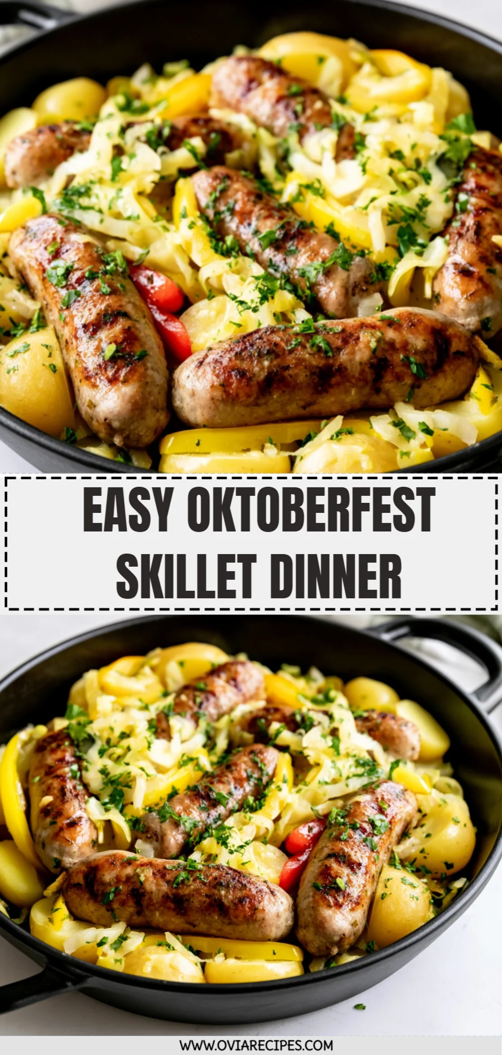 Easy Oktoberfest Skillet Dinner