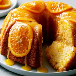 Glazed Orange Olive Oil Cake Recipe (One Bowl Wonder!)