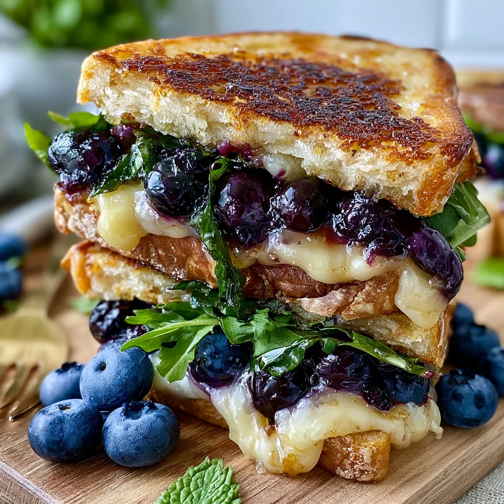 Gourmet Blueberry Grilled Cheese Recipe (Quick & Easy!)