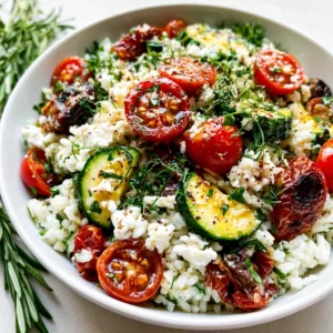 Healthy Herbed Rice Salad Recipe (Quick & Easy!)