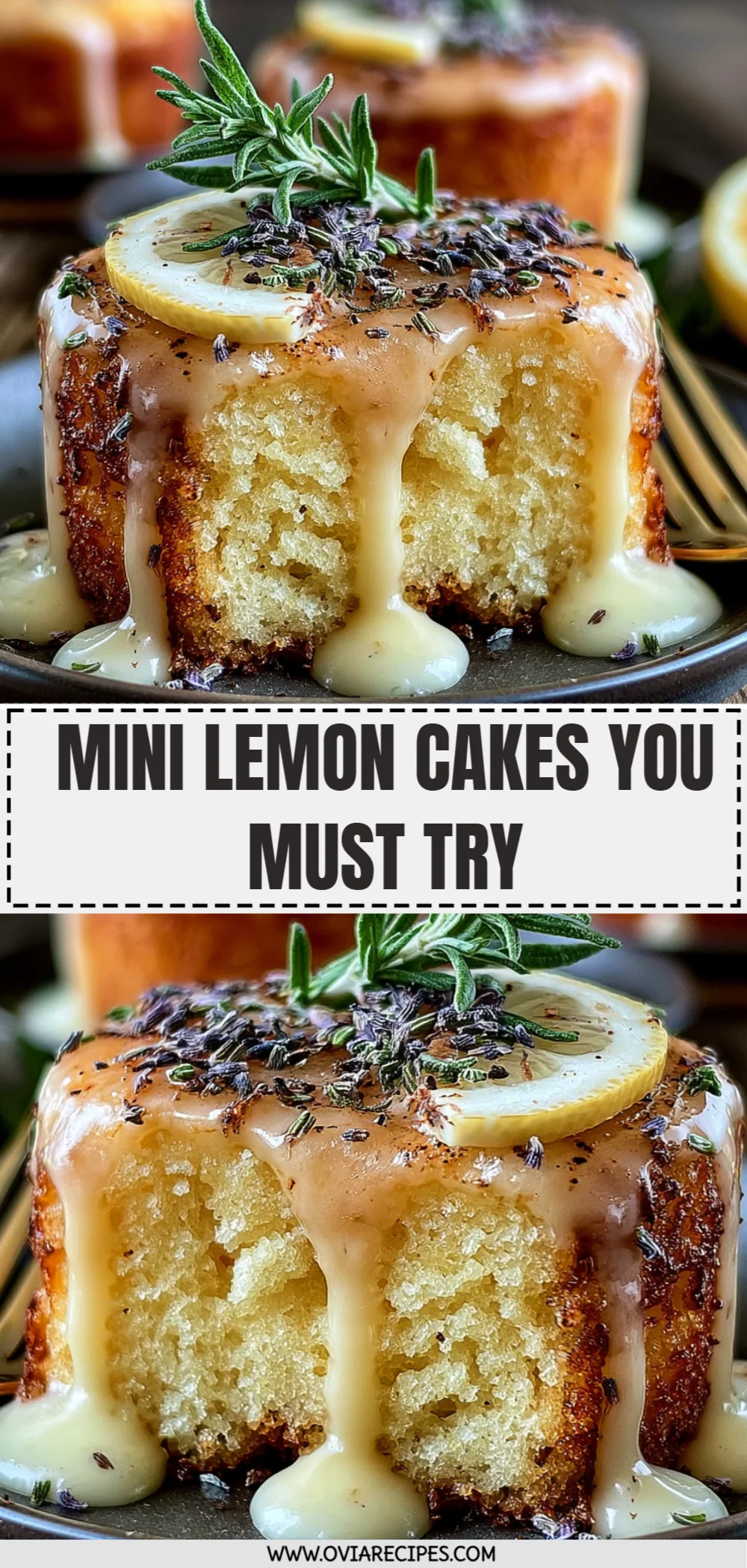 Mini Lemon Cakes You Must Try