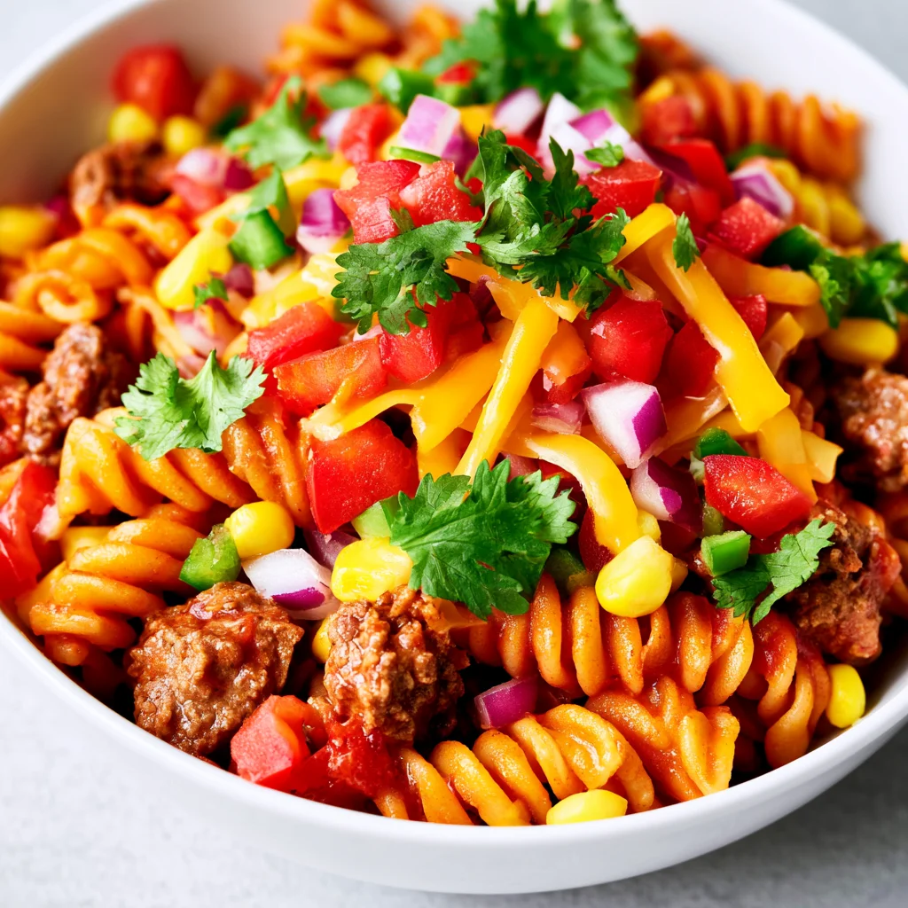 One Pan Taco Pasta Recipe (Ready in 20 Minutes!)