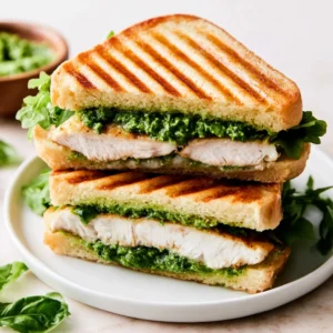 Quick Chicken Pesto Panini Recipe (Ready in 15 Minutes!)