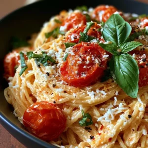 Roasted Tomato and Garlic Ricotta Pasta Recipe (Quick & Easy!)