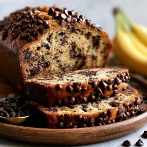 Super Moist Chocolate Chip Banana Bread Recipe (Quick & Easy!)