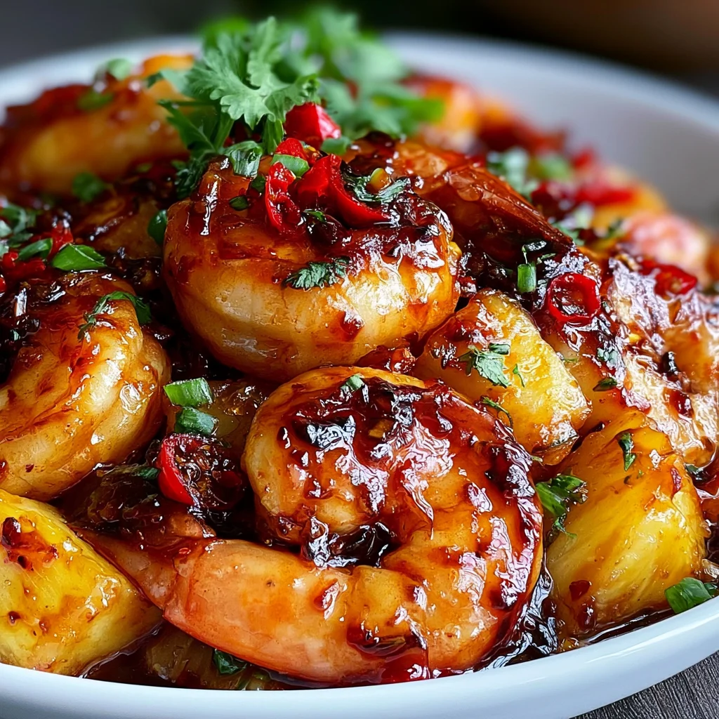 Sweet Chili Pineapple Shrimp Recipe (Quick & Easy!)