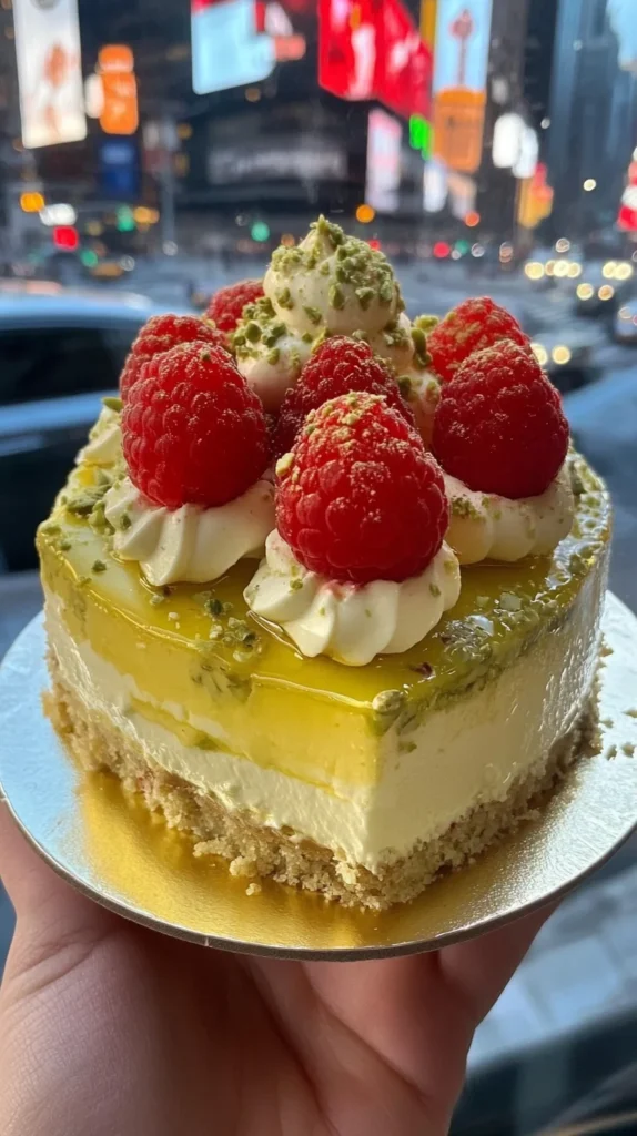 Pistachio Raspberry Mousse Cake Recipe (Decadent & Easy!)