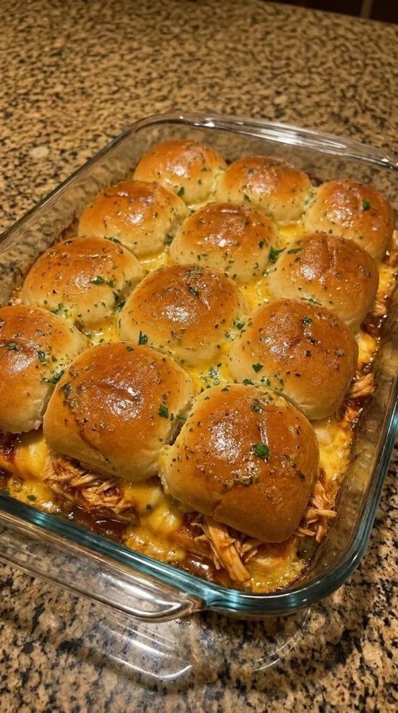 BBQ Chicken Sliders