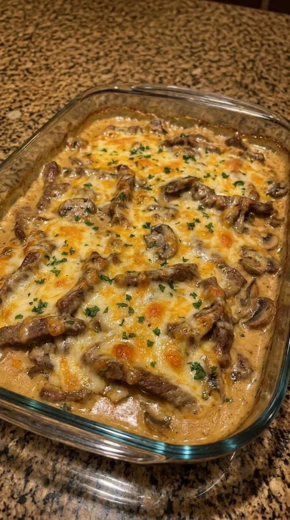 Beef Stroganoff Casserole