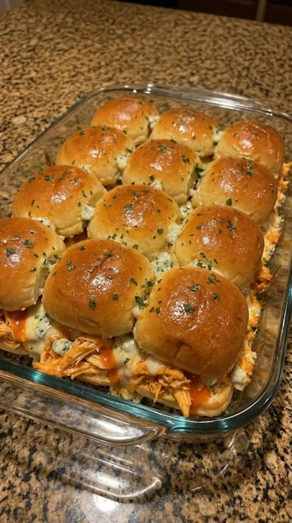 Buffalo Chicken Sliders