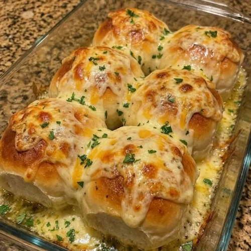 Cheesy Garlic Butter Rolls