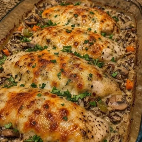 Chicken and Wild Rice Casserole