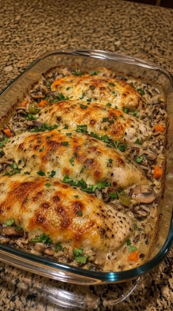 Chicken and Wild Rice Casserole