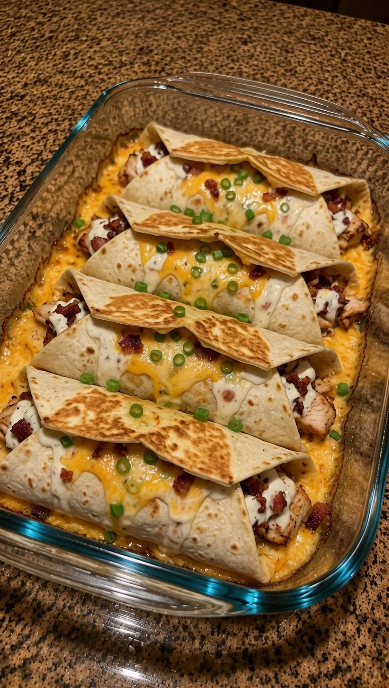 Chicken Bacon Ranch Crunch Wraps