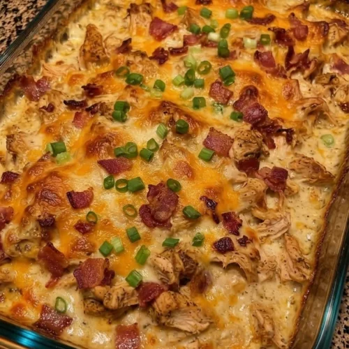Chicken Cordon Bleu Casserole