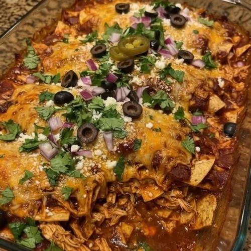 Chicken Enchilada Casserole