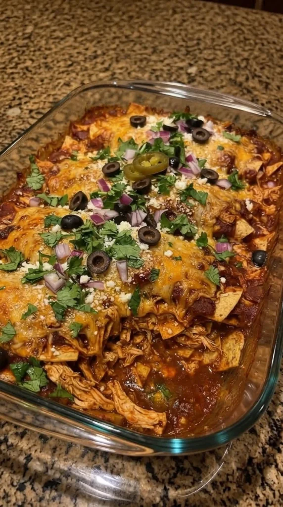 Chicken Enchilada Casserole